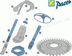 Zodiac Pacer Parts in Australia