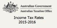 ATO 2015-16 Tax rates