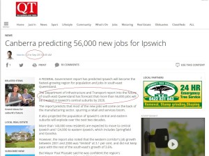56000 New Jobs for Ipswich 2013