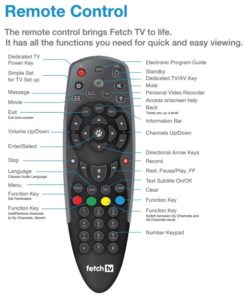 Fetch TV Remote Control