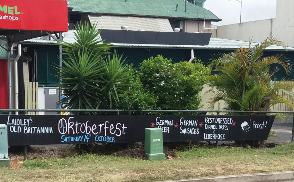 Oktoberfest Laidley Oct 2017