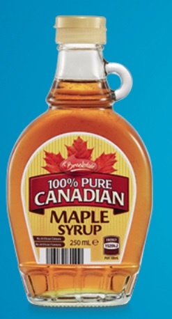 Pure Canadian Maple Syrup