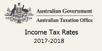 Income Tax Rates 2017-2018 Australia