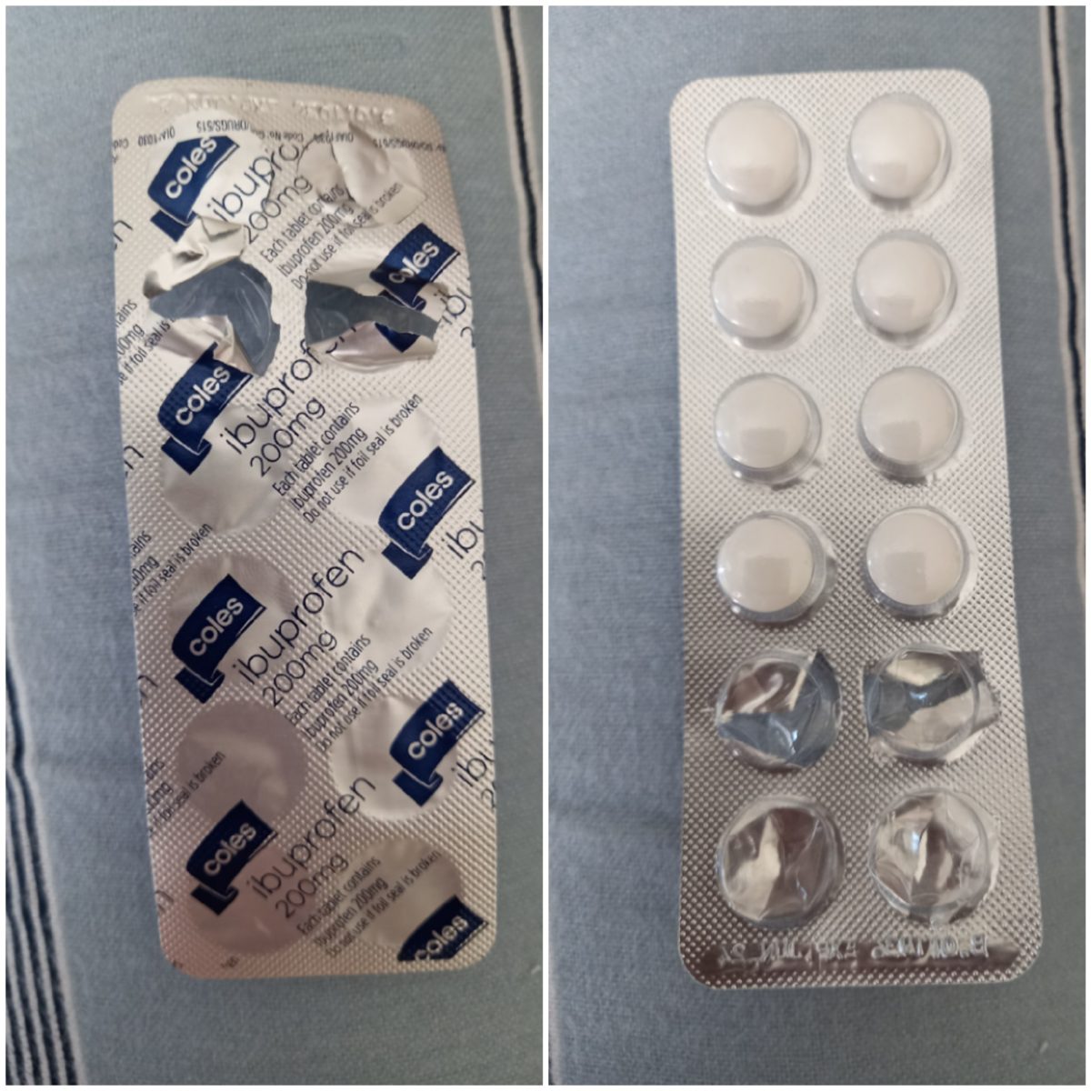 The Taste of Coles Ibuprofen Australian Information