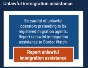 Report Unlawful Visa Assistance