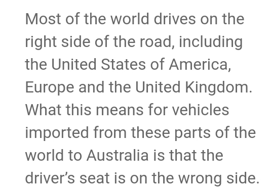 UK drives on the Right!! Since when ?