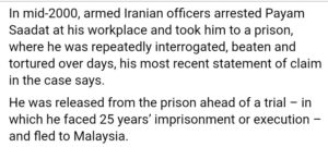arrest in iran