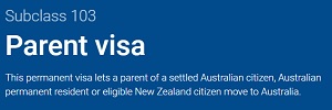 subclass 103 Visa